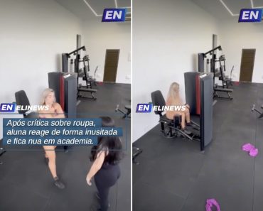 Reação Extrema: Mulher “perde a paciência” após crítica à sua roupa de ginásio e torna-se viral